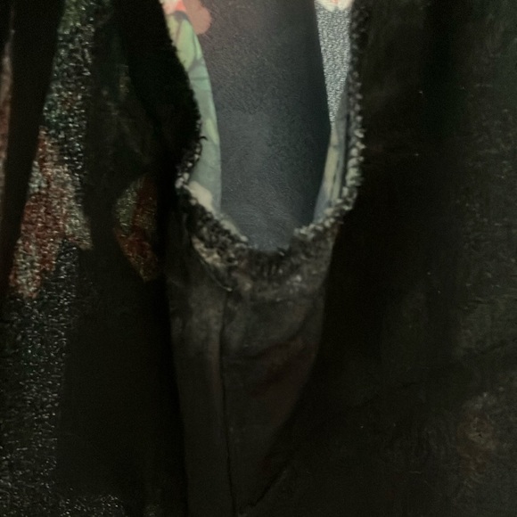 Pink Martini medium women’s Black Floral Midi Dress - Picture 6 of 16